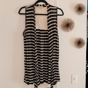 Tan & Black Throwover